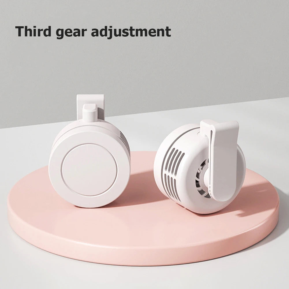 Hanging Clip Type Small Fans USB Portable Mini Small Electric Fan Portable Handheld Fan Bladeless Electric Fan Outdoor Cooling