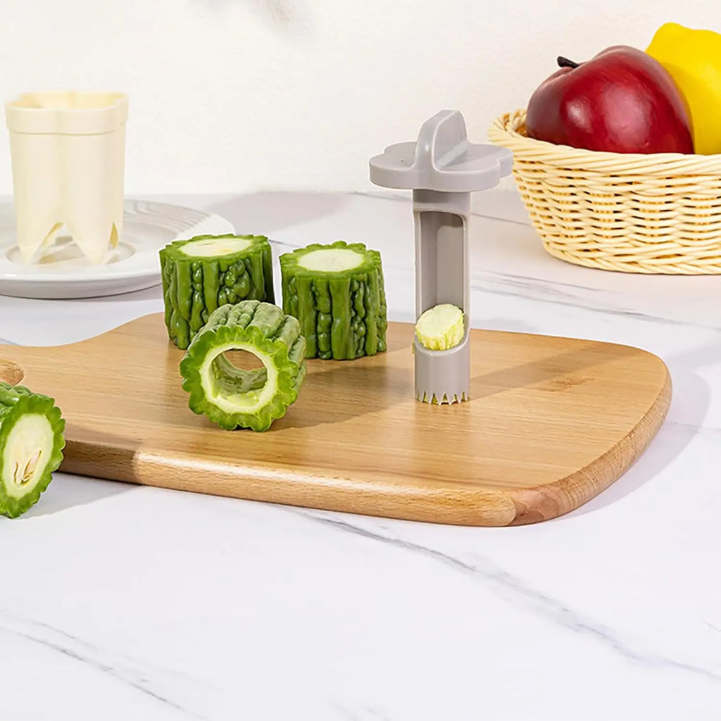 Pepper Seed Corer Remover Upgraded 2-In-1 Bell Pepper Cutter Deseeder Effortlessly Streamline Your Kitchen Prep for Faster Meal