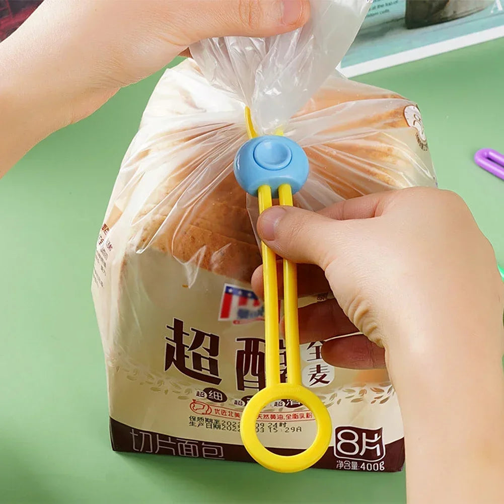 Portable Multifunctional Bag Storage Sealing Clips Snack Grain Preservation Snack Sealing Clips for Home Kitchen Office