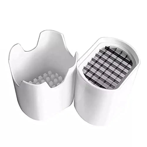 1PC White New Type French Fry Cutter Natural Cut Rapid Slicer Vegetable Potato Tool Food Veggie Dicer Veg Chopper Tools